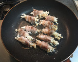簡単ウマウマ！えのきの豚肉巻き作り方3写真