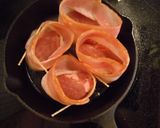 スキレットで♪豚ひれ肉のベーコン巻き作り方6写真