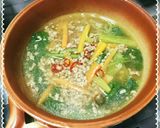 ひき肉と春雨のほっこり♡あったかスープ♪作り方7写真