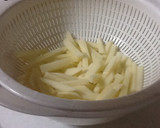ほうれん草toじゃがnoニンニク炒め作り方1写真