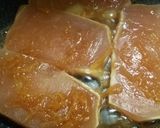♪魚♪カジキ鮪の柚子ジャム照り焼き作り方4写真