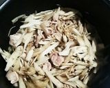 豚肉とゴボウのきんぴら作り方3写真