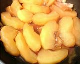 フライパンで簡単!!紅い❤焼きりんご作り方3写真