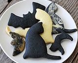 竹炭ハロウィンクッキー！モノクロスイーツ作り方5写真