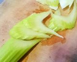 創味シャンタンDX♡﻿鶏もも肉セロリ炒め作り方2写真