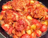 青熟トマトでテリヤキバーグ作り方6写真