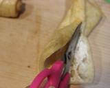 節約おかず♡ちくわと油揚げのクルクル巻き作り方1写真