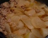 フライパンde大根と豚肉の煮物作り方7写真