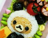 ♪キャラ弁♪リラックマ パンダver.♪作り方5写真