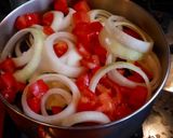 簡単☆タトニナ（玉ねぎトマト肉なす）作り方5写真