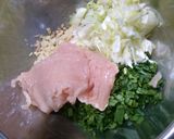 ニラ入り鶏つくね！ もやしニラの塩ダレで作り方3写真