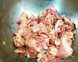 簡単☆ふわふわ玉子の豚肉炒め　台湾料理風作り方1写真