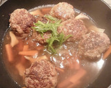 牛蒡入りハンバーグの和風あんかけ♪作り方9写真