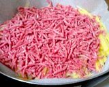 ☆簡単☆ポテトとひき肉とチーズの重ね焼き作り方2写真