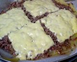 ☆簡単☆ポテトとひき肉とチーズの重ね焼き作り方3写真