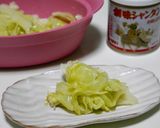 ピリ辛うまうま　キャベツの山椒和え作り方5写真