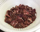 鶏レバーの照り焼き♡チンゲン菜添え作り方6写真