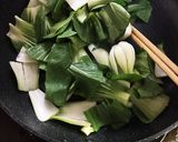 鶏レバーの照り焼き♡チンゲン菜添え作り方11写真