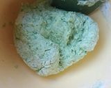 こねないパン生地＊大根の葉っぱ入り作り方4写真