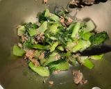 貧血、むくみ解消！青梗菜のツナ缶和え作り方5写真