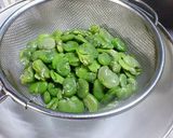 初夏の色スープ～ソラマメのスープ作り方1写真