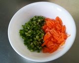 取り分けカンタン＊豆と野菜のドライカレー作り方1写真