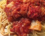 ベーコンと白菜のトマトソースパスタ作り方4写真