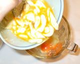 りんごチーズケーキ♪砂糖なし！炊飯器で作り方5写真