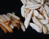 四角豆の根っこのきんぴら作り方5写真