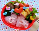 バレンタイン デコ弁♡ハートのプレゼント作り方9写真