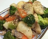 簡単‼豚肉とカブの炒め物作り方3写真