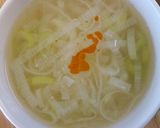 ねぎだけスープ♪作り方4写真