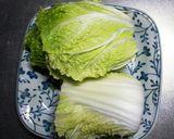 "チン"で簡単手間なし～白菜のお浸し作り方1写真