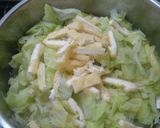 優し～ぃ♪春キャベツの煮物作り方2写真
