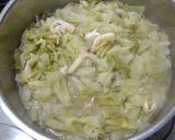 優し～ぃ♪春キャベツの煮物作り方3写真