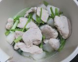 かぶと鶏むね肉のさっぱり塩蒸し煮作り方8写真