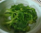 菜の花の黒胡麻あえ作り方2写真