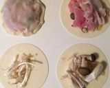 ノンフライヤー！餃子の皮で豚肉包み焼き作り方1写真
