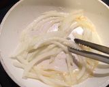 鮭とほうれん草クリームパスタ＊イクラ添え作り方3写真