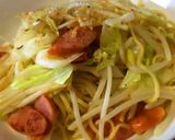 家の食材で☆簡単シャンタン塩焼きそば作り方8写真