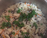お鍋ひとつで中華風炊き込みご飯作り方4写真