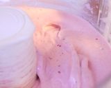 卵 乳 砂糖 不使用　ラズベリーアイス作り方4写真