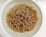 簡単やみつき★しらたきと舞茸の炒めもの作り方1写真