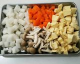 野菜たっぷり麻婆豆腐作り方1写真
