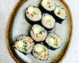 ◎卵焼きとハムときゅうりの海苔巻き◎作り方8写真