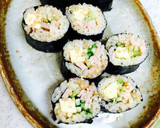 ◎卵焼きとハムときゅうりの海苔巻き◎作り方9写真