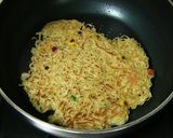 カップ麺で作る海鮮お好み焼き作り方6写真