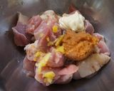 柚子風味★信州味噌マヨチキン作り方2写真