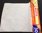 クッキングシートの敷き方・丸型・側面付き作り方1写真