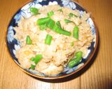 さつまいもきのこいんげんの発芽米炊込ご飯作り方5写真